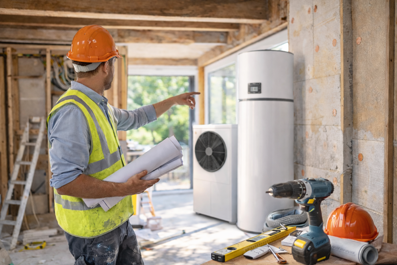 Projet de rénovation énergétique globale dans une maison